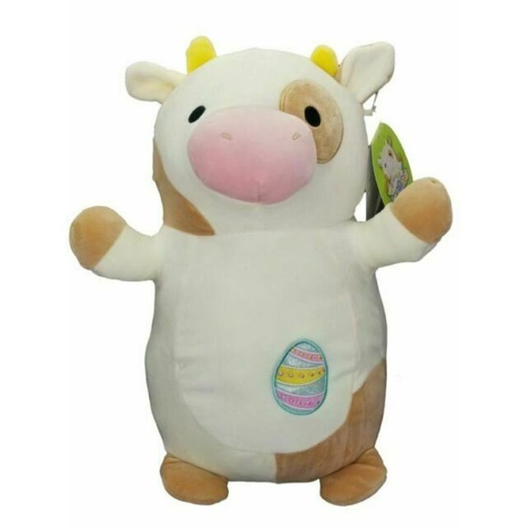 Squishmallows Drella The Cow Easter Egg 2021 Hugmee 14" Plush Farm Animal Toy